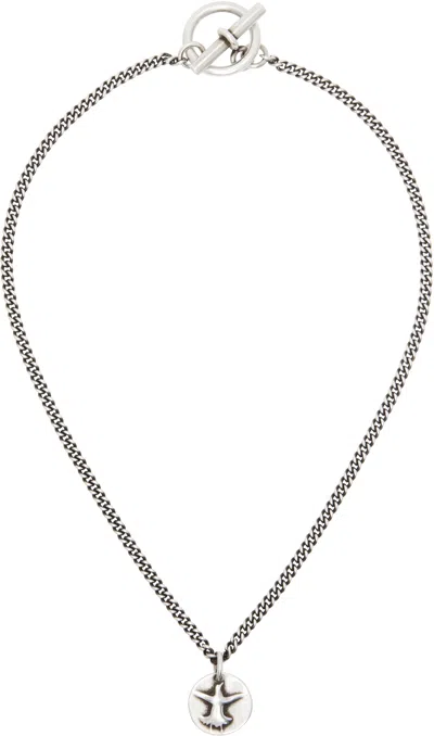 Ann Demeulemeester Tere Flyng Bird Stacked Necklace