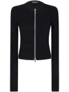 Ann Demeulemeester Terna Short Zipper Cardigan