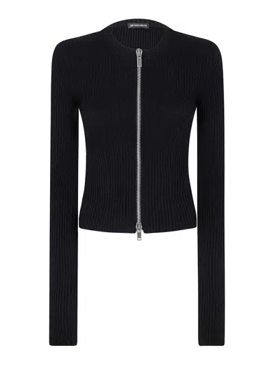 ANN DEMEULEMEESTER CÁRDIGAN - NEGRO