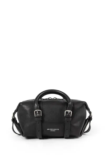 Ann Demeulemeester Terra Small Handbag In Black