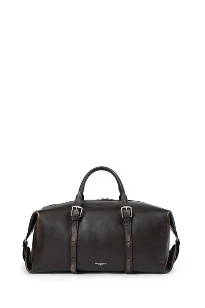 Ann Demeulemeester Terra Weekend Bag In Brown