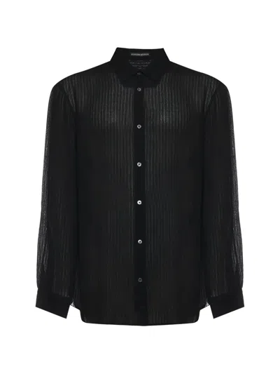 Ann Demeulemeester Andre Classic Shirt In Black