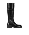 Ann Demeulemeester High Danny Boots In Black