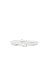 Ann Demeulemeester Three-layer Winding Belt In White