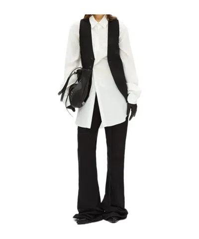 Ann Demeulemeester Toos Slim Fit Bootcut Trousers In Multi