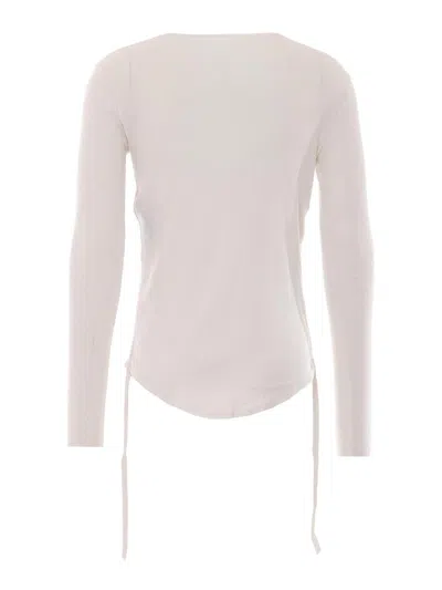 Ann Demeulemeester Top - Blanco In White