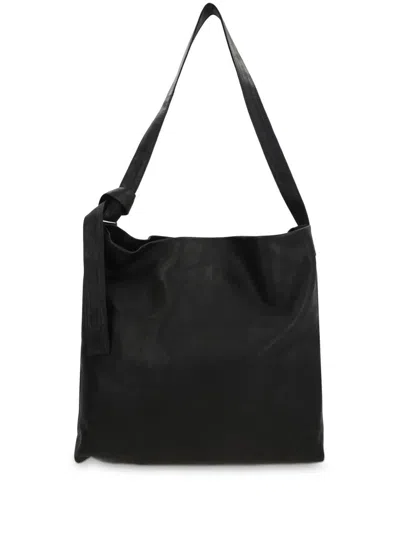 Ann Demeulemeester Tosh Large Soft Shoulder Bag In Black