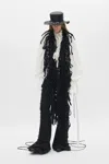 Ann Demeulemeester Treze 5-pocket Bootcut Jeans In Animal Print