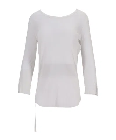 ANN DEMEULEMEESTER ANN DEMEULEMEESTER TRINA DRAWSTRING CREWNECK T-SHIRT