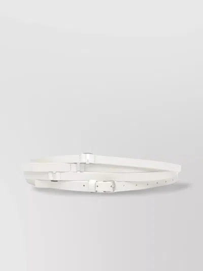 ANN DEMEULEMEESTER TRIPLE STRAP BELT 1.5 CM
