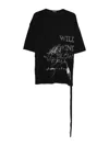 Ann Demeulemeester Printed T-shirt In Black