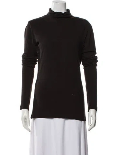 Pre-owned Ann Demeulemeester Turtleneck Sweater In Blue