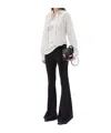 Ann Demeulemeester Adri Bootcut Trousers In Black