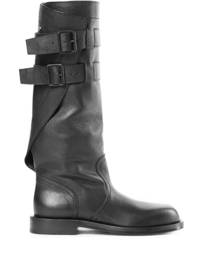Ann Demeulemeester Ulpu Knee-high Biker Boots