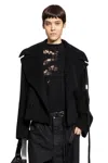 Ann Demeulemeester Ulrica Peacoat In Wool Felt