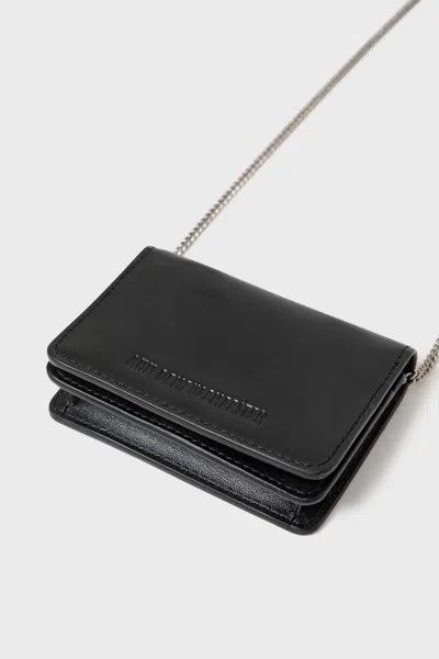 Ann Demeulemeester Ursula Card Holder In Black
