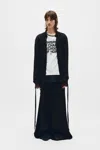 Ann Demeulemeester Valere Long Relax Fit Shirt In Multicolor