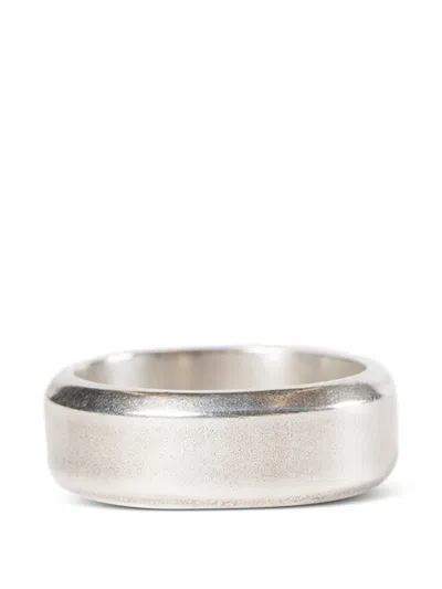 Ann Demeulemeester Vasti Minimalistic Ring In Metallic
