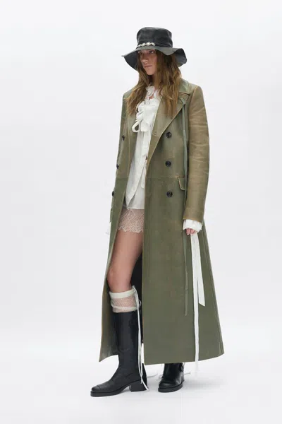 Ann Demeulemeester Vere Micro Boxer With Lace In Multi