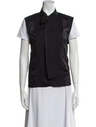 Pre-owned Ann Demeulemeester Vest In Black