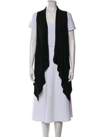 Pre-owned Ann Demeulemeester Vest In Black
