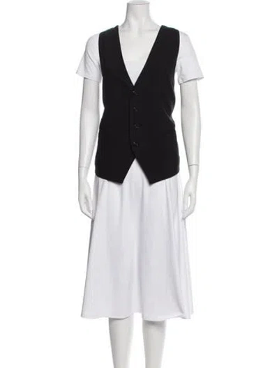 Pre-owned Ann Demeulemeester Vest In Black