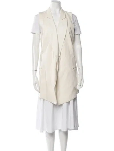 Pre-owned Ann Demeulemeester Vest In Neutrals