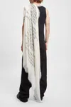 Ann Demeulemeester Vesta Squared Scarf In Multicolor