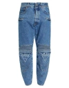 Ann Demeulemeester Man Denim Pants Blue Size Xs Cotton In Blue
