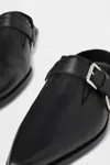 Ann Demeulemeester Vilmu Pointy Micro Heel Mule In Multicolor