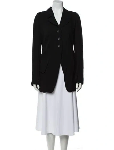 Pre-owned Ann Demeulemeester Vintage 1990's Blazer In Black