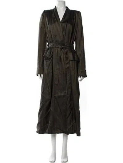 Pre-owned Ann Demeulemeester Vintage 1990's Coat In Black