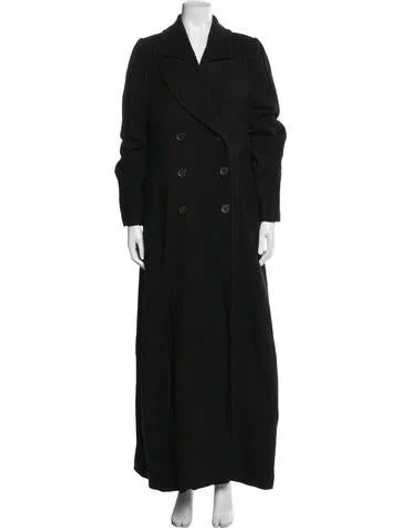 Pre-owned Ann Demeulemeester Vintage 1990's Coat In Black