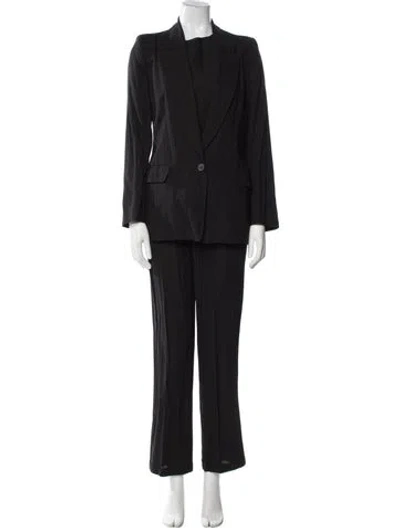 Pre-owned Ann Demeulemeester Vintage 1990's Pantsuit In Black
