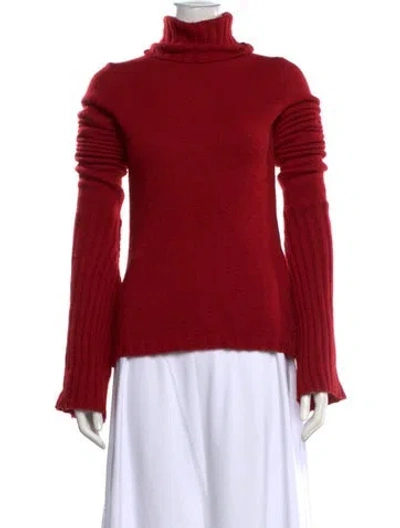 Pre-owned Ann Demeulemeester Vintage 1990's Sweater In Red