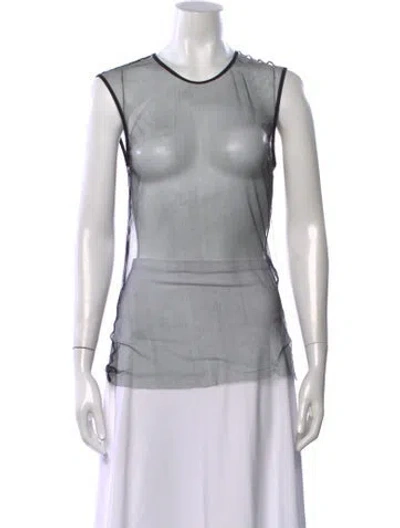 Pre-owned Ann Demeulemeester Vintage 1990's Top In Black