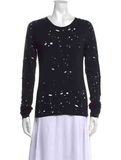 Pre-owned Ann Demeulemeester Vintage 1990's Top In Black