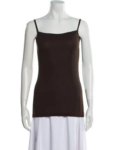 Pre-owned Ann Demeulemeester Vintage 1990's Top W/ Tags In Brown