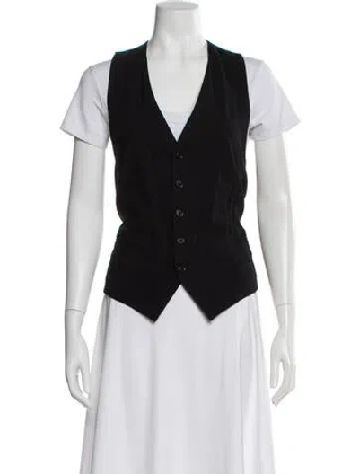 Pre-owned Ann Demeulemeester Vintage 1990's Vest In Black
