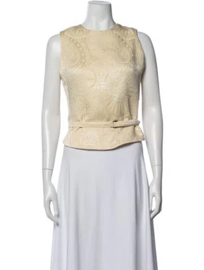 Pre-owned Ann Demeulemeester Vintage 1993 Top In Neutral