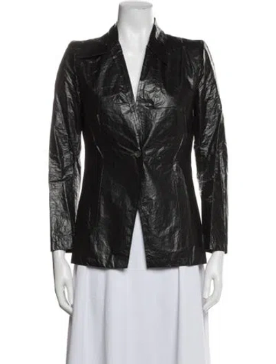 Pre-owned Ann Demeulemeester Vintage 1996 Blazer In Black