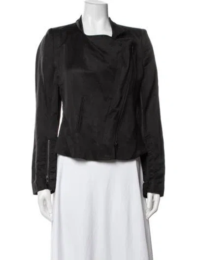 Pre-owned Ann Demeulemeester Vintage 2000's Biker Jacket In Black
