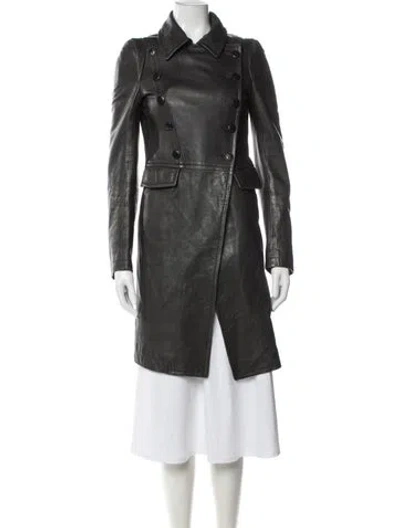 Pre-owned Ann Demeulemeester Vintage 2000's Coat In Grey