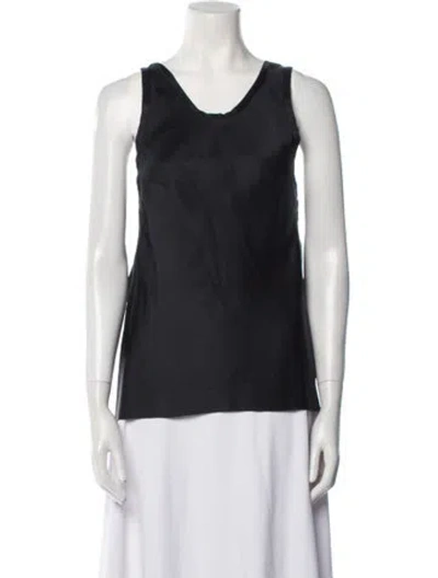 Pre-owned Ann Demeulemeester Vintage 2000's Top In Black