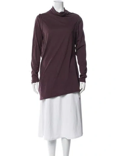 Pre-owned Ann Demeulemeester Vintage 2000's Top In Purple