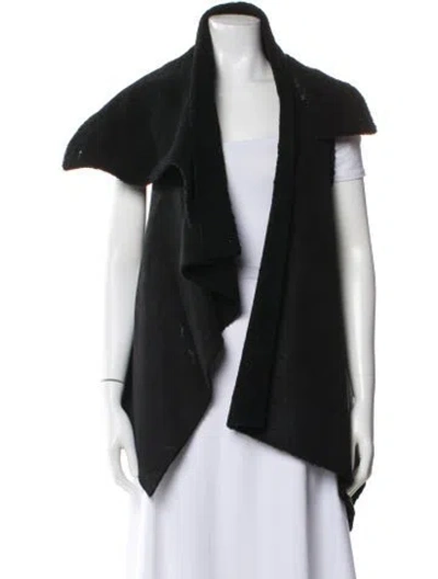 Pre-owned Ann Demeulemeester Vintage 2000's Vest In Black