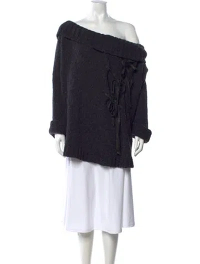 Pre-owned Ann Demeulemeester Vintage 2002 Sweater In Grey