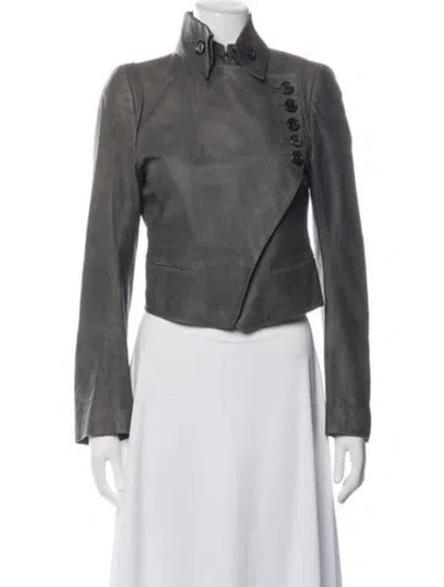 Pre-owned Ann Demeulemeester Vintage 2003 Jacket In Grey
