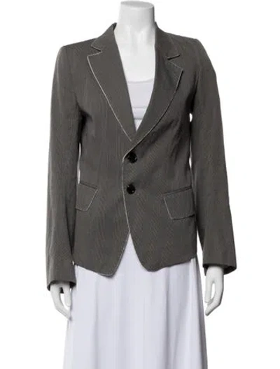 Pre-owned Ann Demeulemeester Vintage 2005 Blazer In Grey