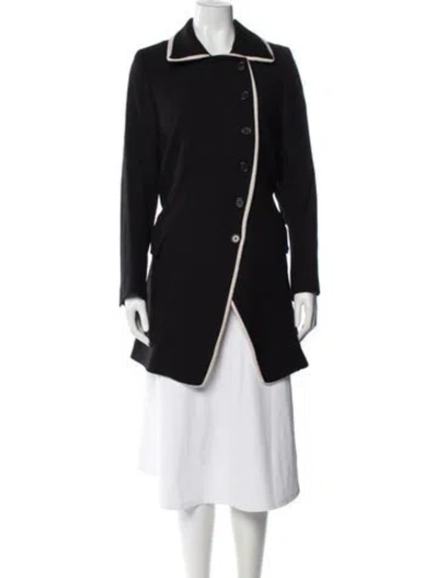 Pre-owned Ann Demeulemeester Vintage 2007 Coat In Black